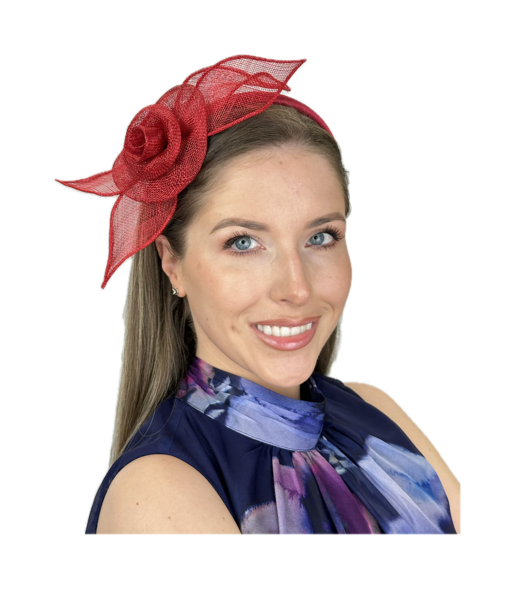 Rose Headband Fascinator