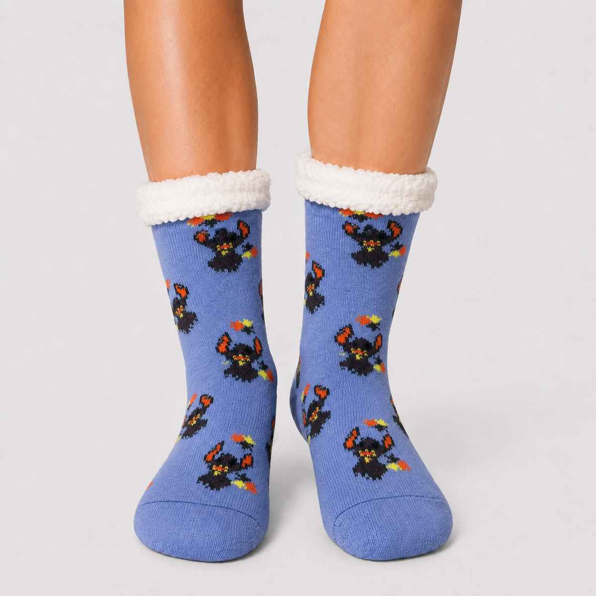 Stitch Adult Slipper Socks