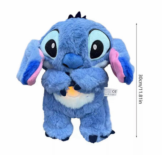 Stitch Kawaii Plush Doll – Soothing Musical Sleeping Companion