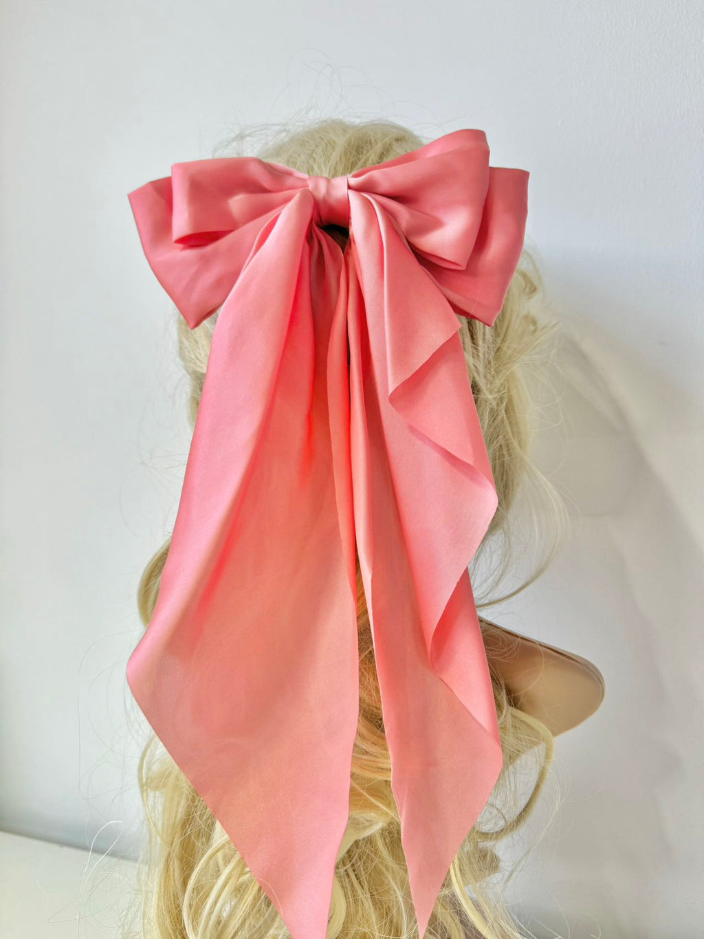 Silk-Feel Butterfly Hair Bow Clip 4FOR2